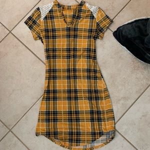 Plaid dress